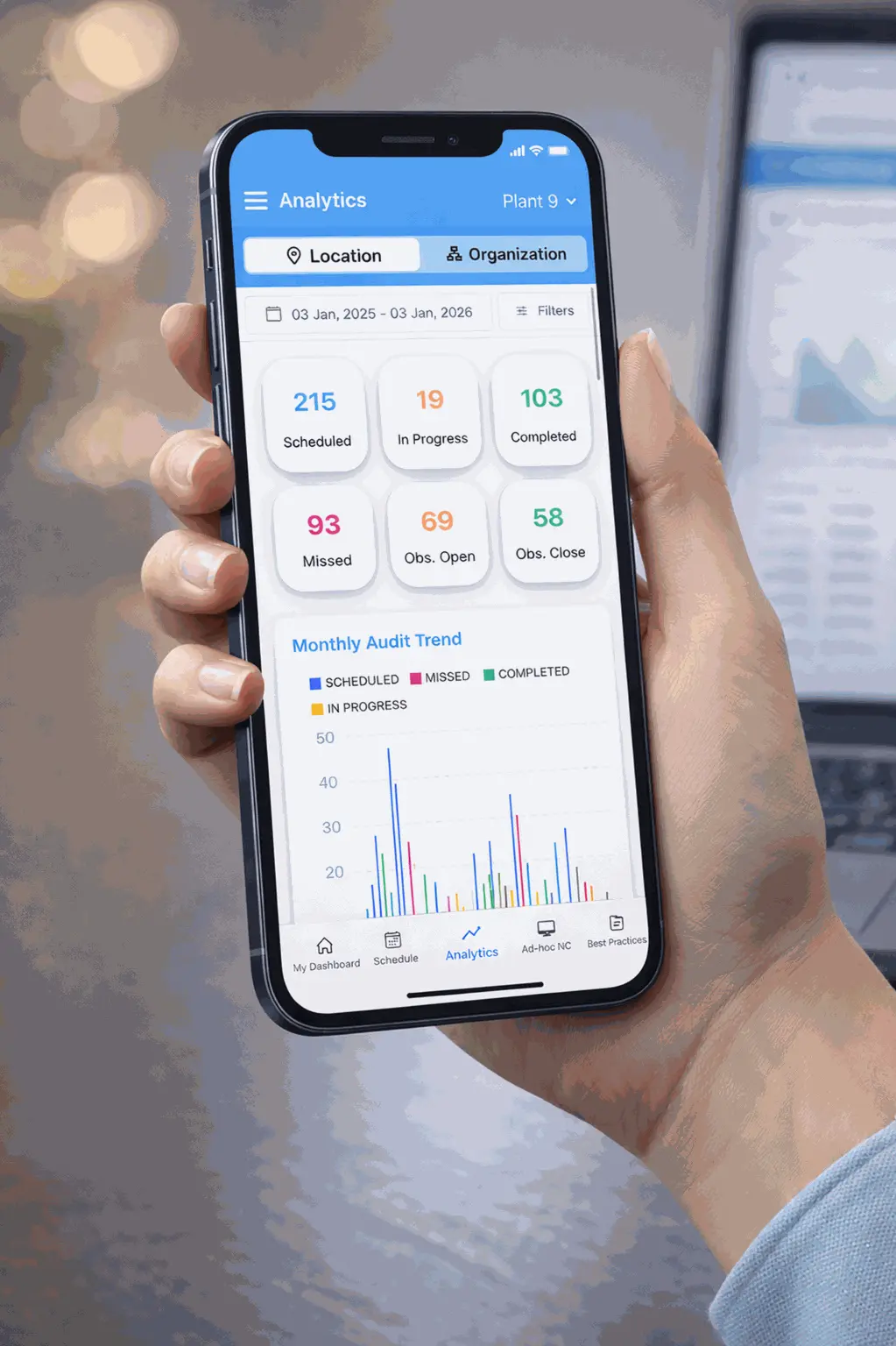 Mobile App Dashboard